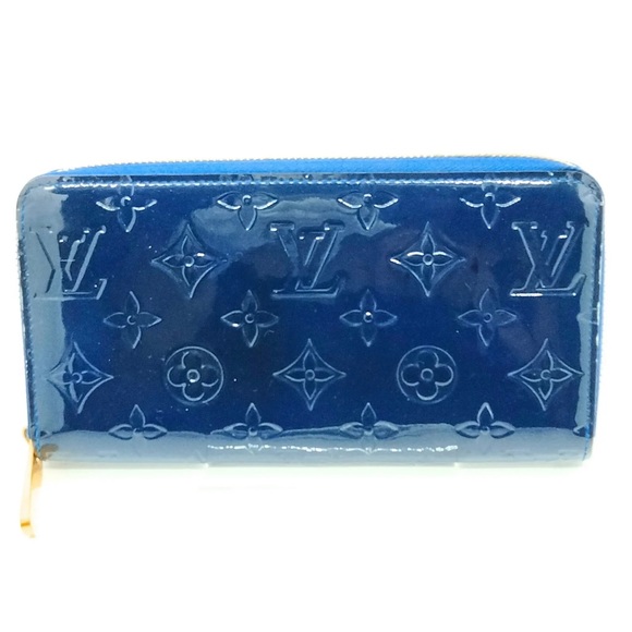 Louis Vuitton Royal Blue Vernis Long Zippy Wallet - Picture 2 of 9